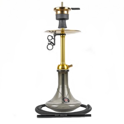 Ναργιλές AMY Deluxe Alu Sleek S 121.02 Gold-Black 47cm